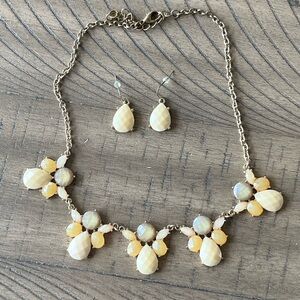 Charming Charlie’s Statement Necklace and Matching Earrings